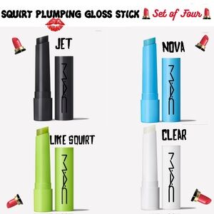 M•A•C Squirt Plumping Gloss BUNDLE SET!